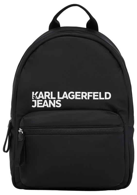 KARL LAGERFELD JEANS, Men's, Essential Nylon Backpack, Black, One size