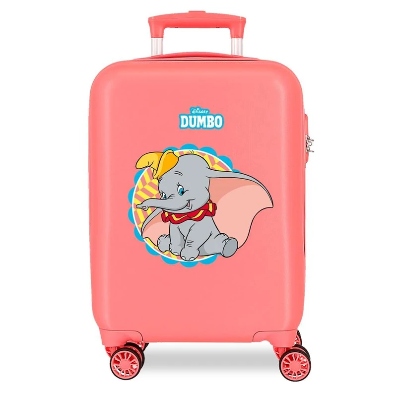 Disney Joumma Clasicos 2 Cabin Suitcase Pink 33 x 50 x 20 cm Rigid 2 kg Combination Lock Side ABS 2 kg 33L Hand Luggage, Pink, One Size, Cabin Suitcase