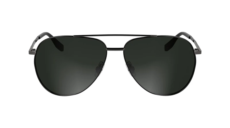 KARL LAGERFELD Unisex Adult Sunglasses KL360S - Dark Gun with Solid Smoke Lens
