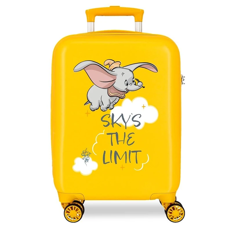 Joumma Disney Before The Bloom Cabin Suitcase Yellow 33 x 50 x 20 cm Rigid 2 kg Combination Lock Side ABS 2 kg 33L Hand Luggage, Lemon Tree, One Size, Cabin Suitcase