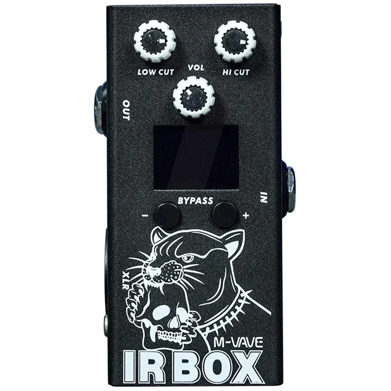 M-Vave IR-Box - Cabinet Simulator Pedal, 32 Presets, USB