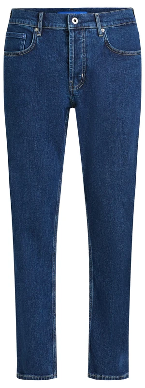 KARL LAGERFELD JEANS Men Tapered Denim Washed Dark Blue 3634