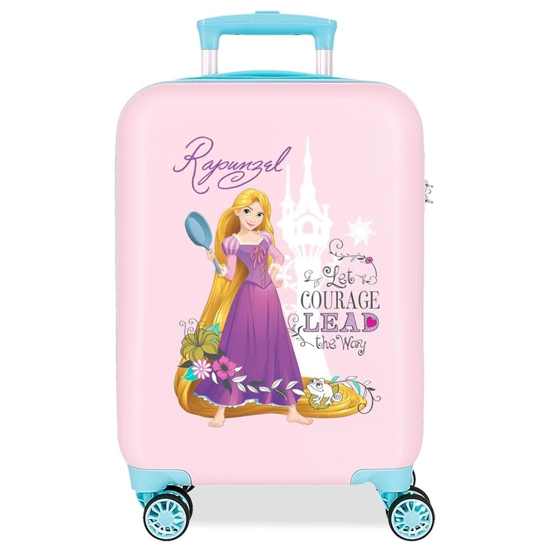Disney Joumma Princesas Cabin Suitcase Pink 33 x 50 x 20 cm Rigid 2 kg Combination Lock Side ABS 2 kg 33L Hand Luggage, Pink, One Size, Cabin Suitcase