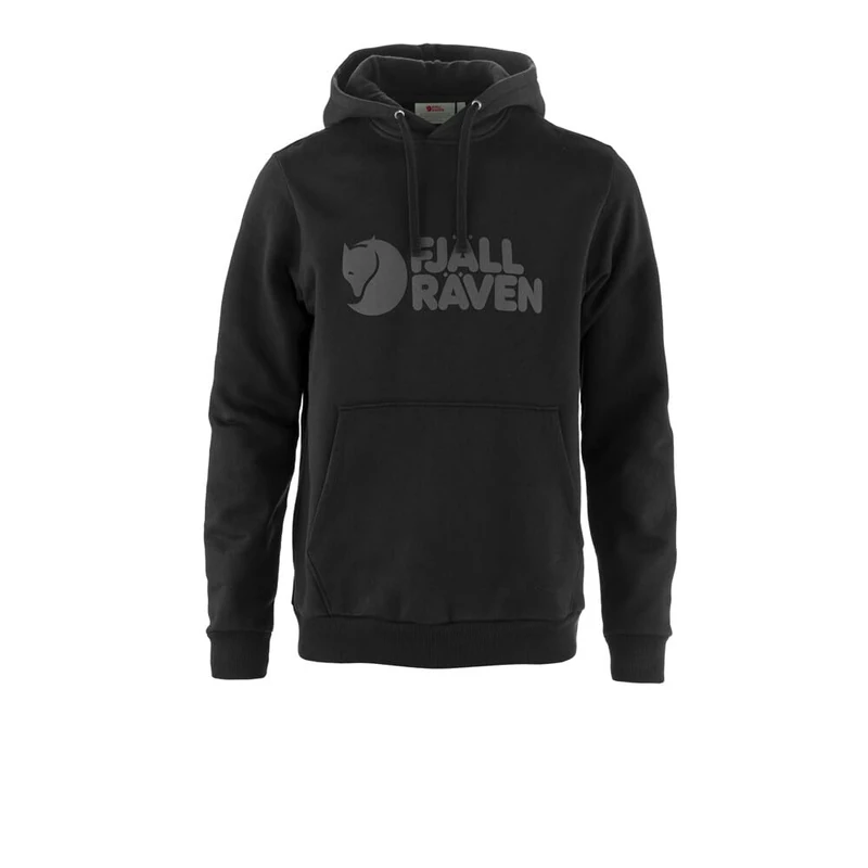 FJALLRAVEN Fjällräven Logo Hoodie M Black