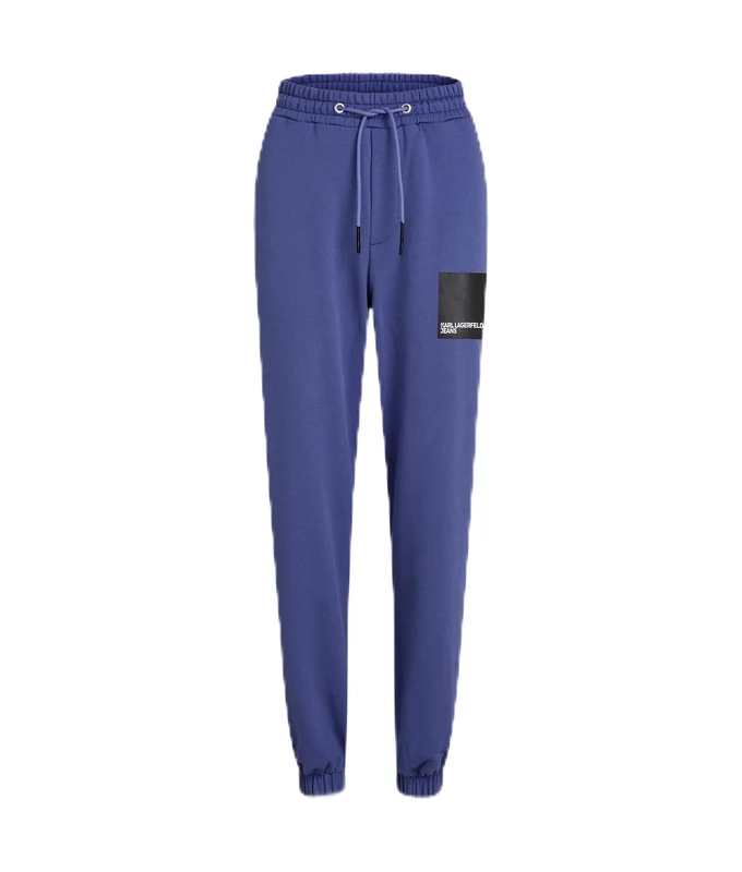 KARL LAGERFELD JEANS Women Box Logo Regular Sweatpant Skipper Blue XS
