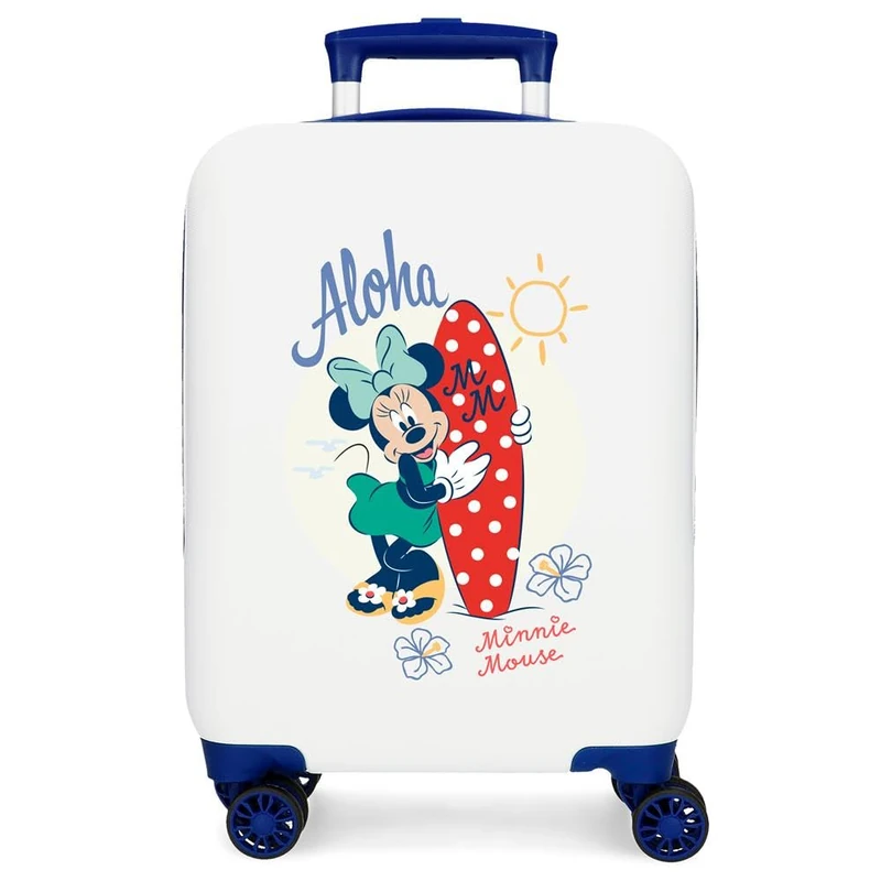 Disney Joumma Mickey & Minnie Cabin Suitcase Multicolor 33 x 50 x 20 cm Rigid 2 kg Combination Lock Side ABS 2 kg 33L Hand Luggage, Multicoloured, One Size, Cabin Suitcase