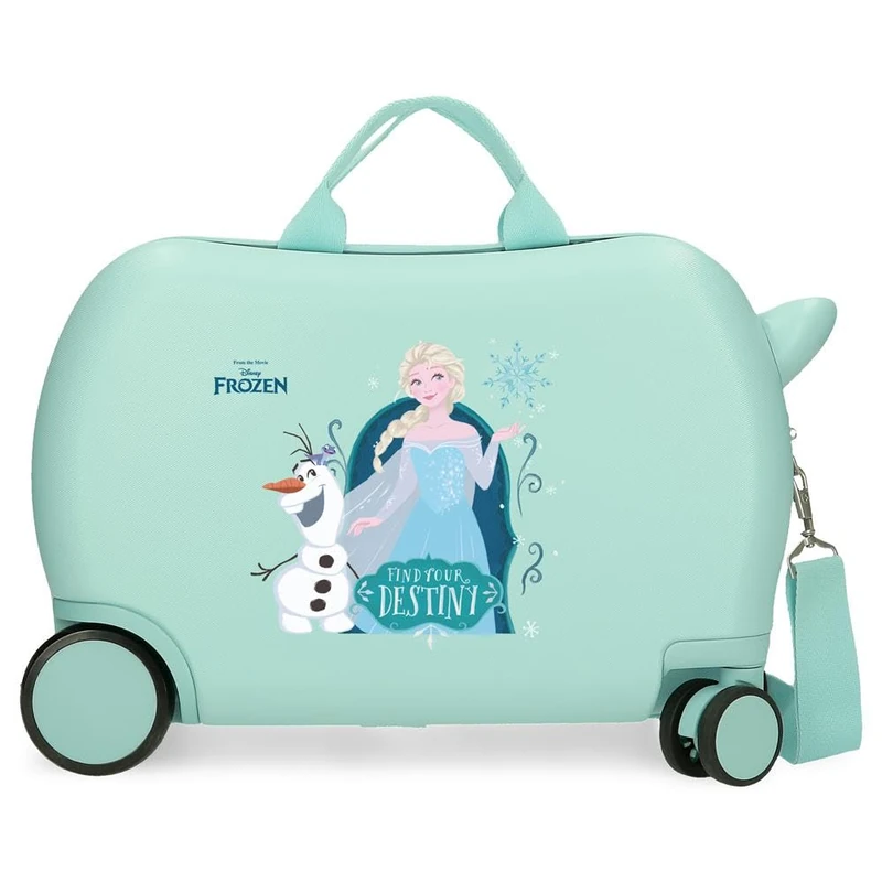 Disney Joumma Nature is Magical - Frozen II Children's Suitcase Blue 45 x 31 x 20 cm Rigid 1.8 kg Combination Lock Side ABS 1.8 kg 27.9L Hand Luggage, Blue, One Size, Children's Suitcase