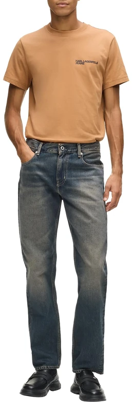 KARL LAGERFELD JEANS, Men's, Straight Denim, Straight Leg, Blue, 2834