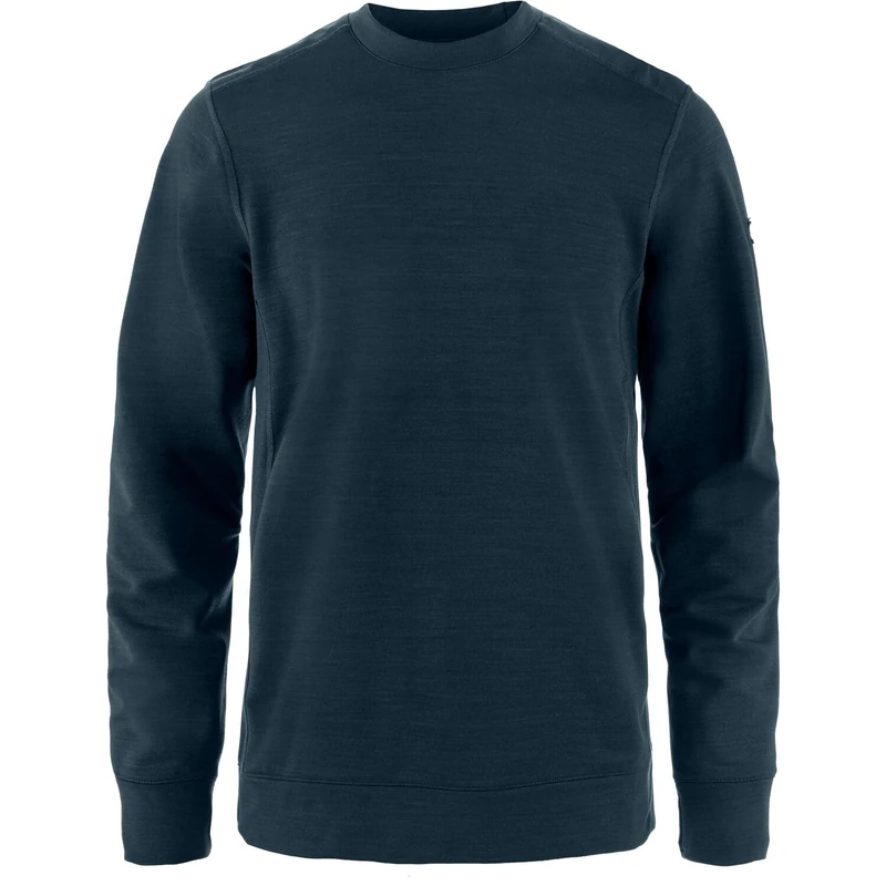 FJALLRAVEN Keb Fleece Crew Neck M Dark Navy