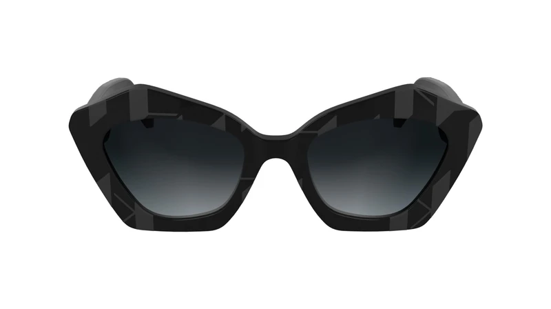 KARL LAGERFELD Women's Sunglasses KL6199S - Black with Gradient Grey Lens