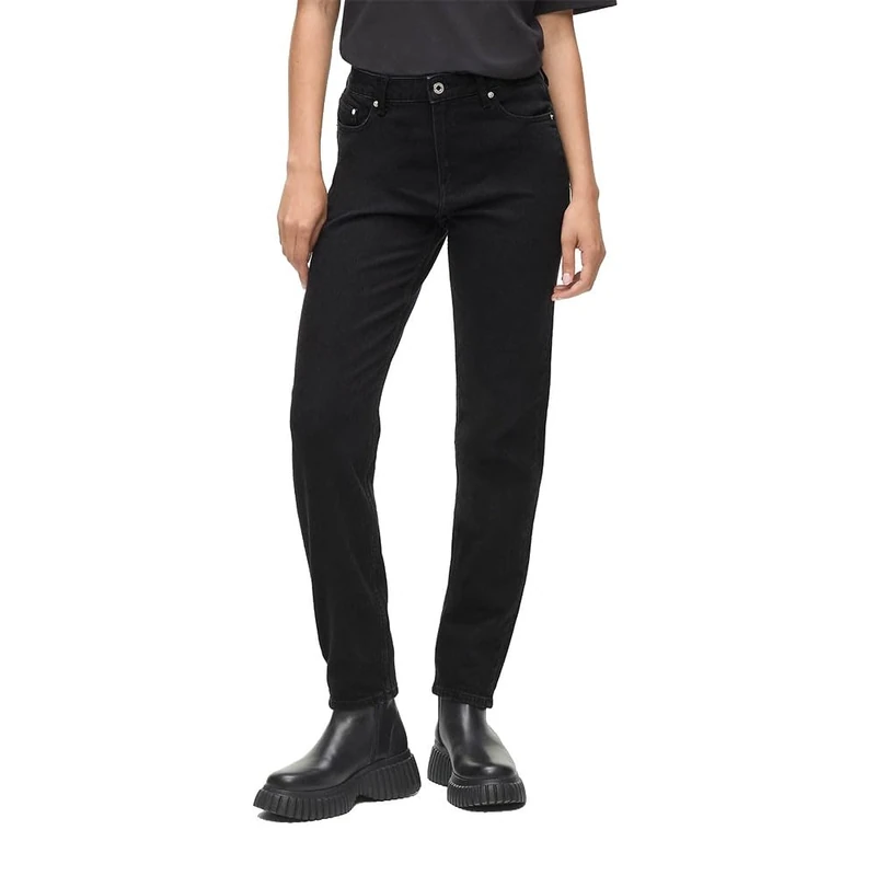 KARL LAGERFELD JEANS, Women's, Mom Denim, Mom Fit, Black, 3232 - Image 1