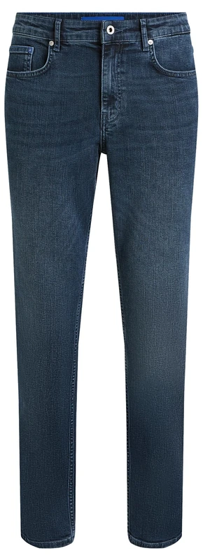 KARL LAGERFELD JEANS, Men's, Slim Denim, Slim Leg, Washed Blue Black, 2834