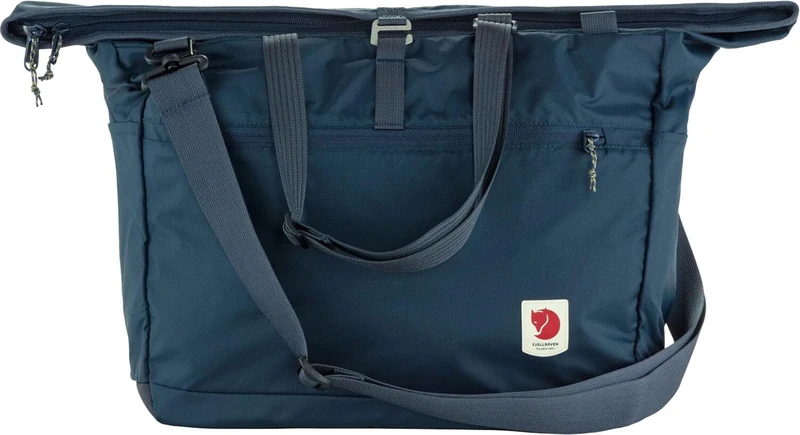 Fjällräven Travel Bag Backpack with Laptop Compartment High Coast Tote 30 Navy Dark Blue