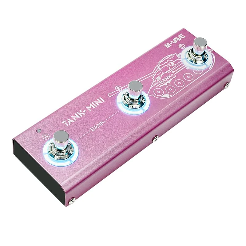 M-Vave Tank Mini - Guitar multi-effects, 21 presets, USB, BT