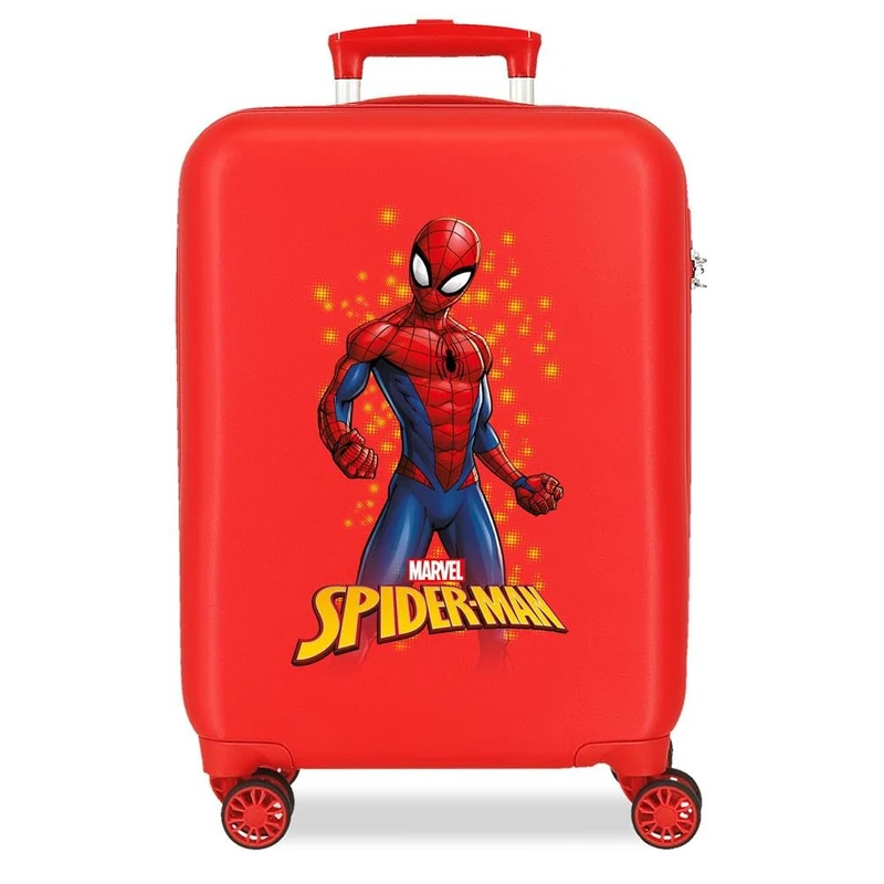 Marvel Joumma Spiderman Geo Cabin Suitcase White 33 x 50 x 20 cm Rigid 2 kg Side Combination Lock ABS 2 kg 33L Hand Luggage
