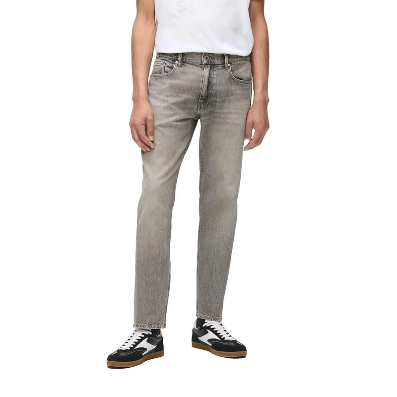 KARL LAGERFELD JEANS, Men's, Tapered Denim, Tapered Leg, Grey, 3432