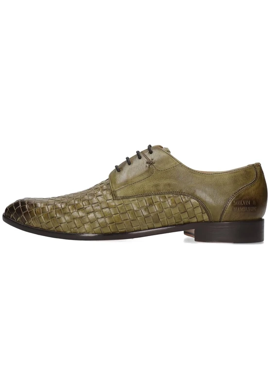 Melvin & Hamilton Men's Elyas 4 Woven Lecce Olive Oxford, Khaki, 6.5 UK