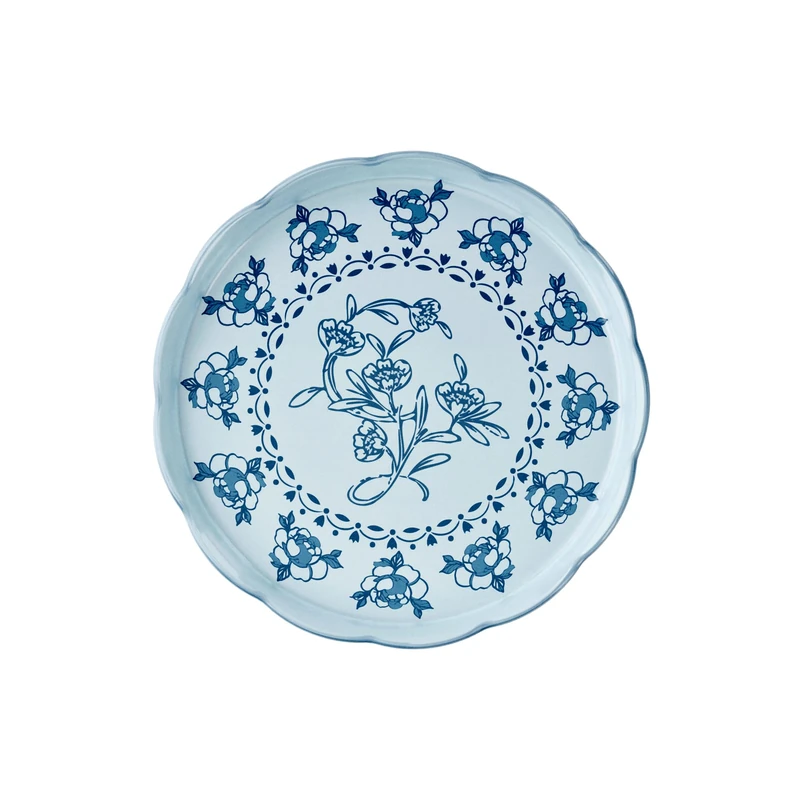 Guzzini - Josephine 'Table Decor' Melamine Small Round Tray (Powder Blue) - Image 1