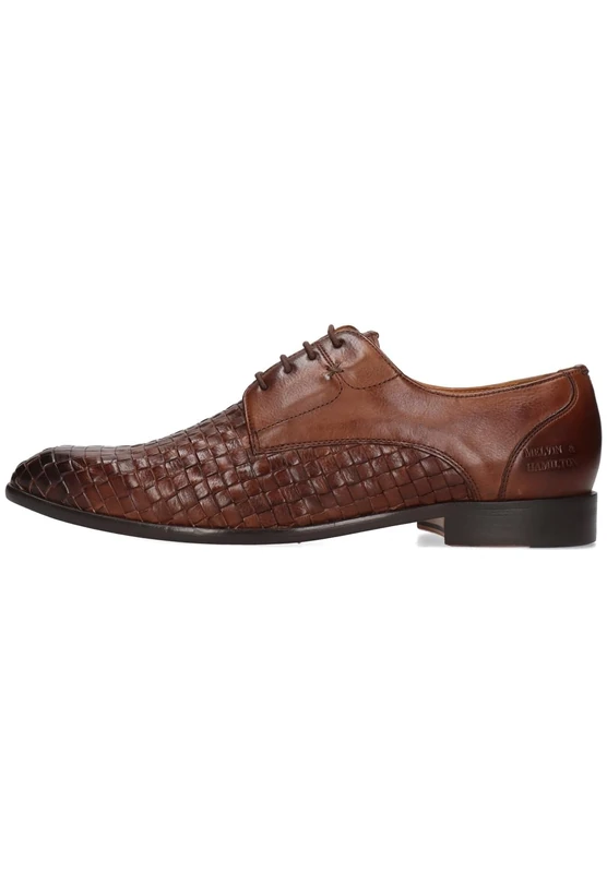 Melvin & Hamilton Men's Elyas 4 Woven Lecce Mid Oxford, Brown, 6 UK