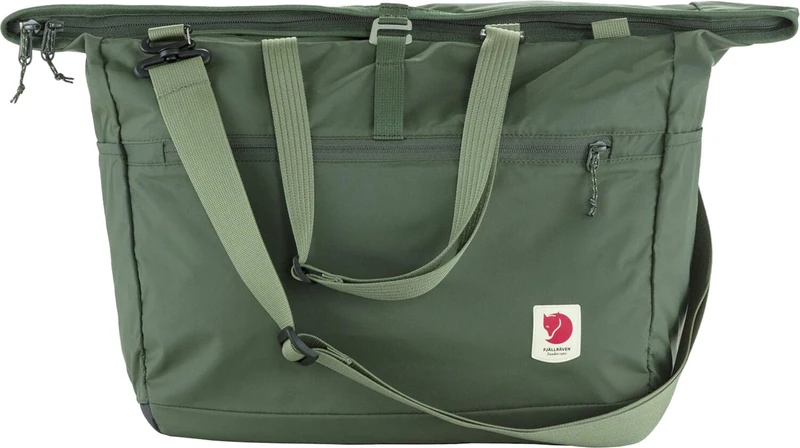 Fjällräven Travel Bag Backpack with Laptop Compartment High Coast Tote 30 Mountain Green Olive