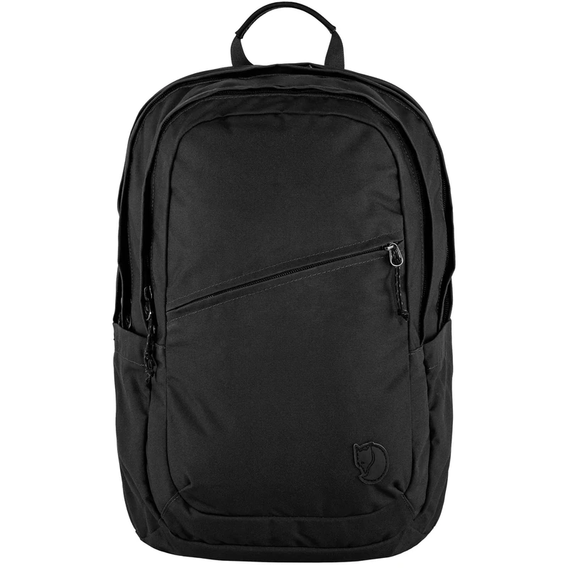 Fjällräven Unisex Räven 28L Backpack, Black/Black