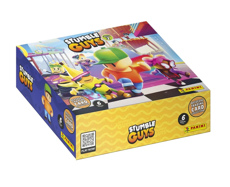 PANINI Stumble Guys Trading Cards 2 Box of 24 Sleeves + 1 Limited Edition Card