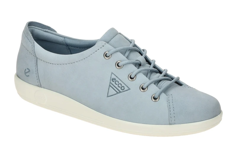 ECCO Women Soft 2.0 LACE Dusty Blue 8.5