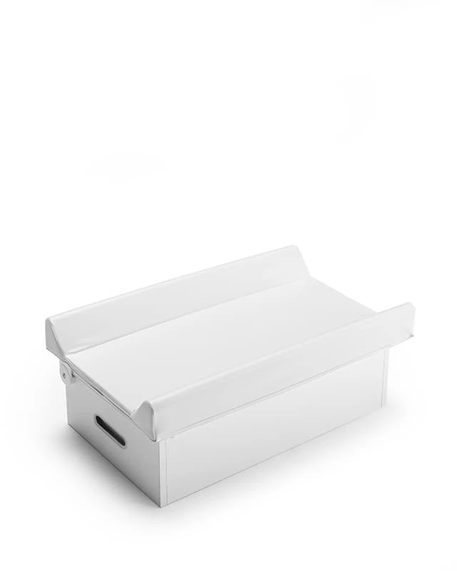 G.A. | Baby Collection Bath Tub with Lid and Cushion 80 x 50 x 29 cm, Ergonomic Design Bath with Non-Slip Seat, Made in Italy