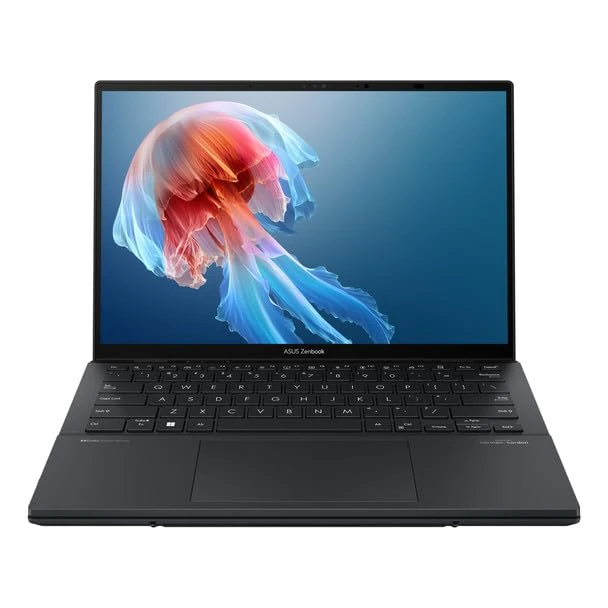 ASUS Zenbook DUO, 14-inch Dual OLED Touchscreen Laptop, Detachable Keyboard, Intel Core Ultra Processor, 75 Wh Battery