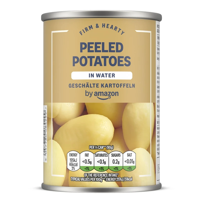 by Amazon Peeled Potatoes in Water, 300g