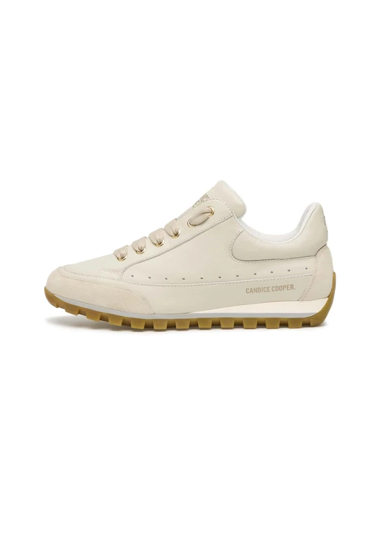 Candice Cooper RUNLO Track Velvet Suede/Calf Ice, Women's Lace-Up Shoes, EU 39 - UK 6, Ice, 7 UK