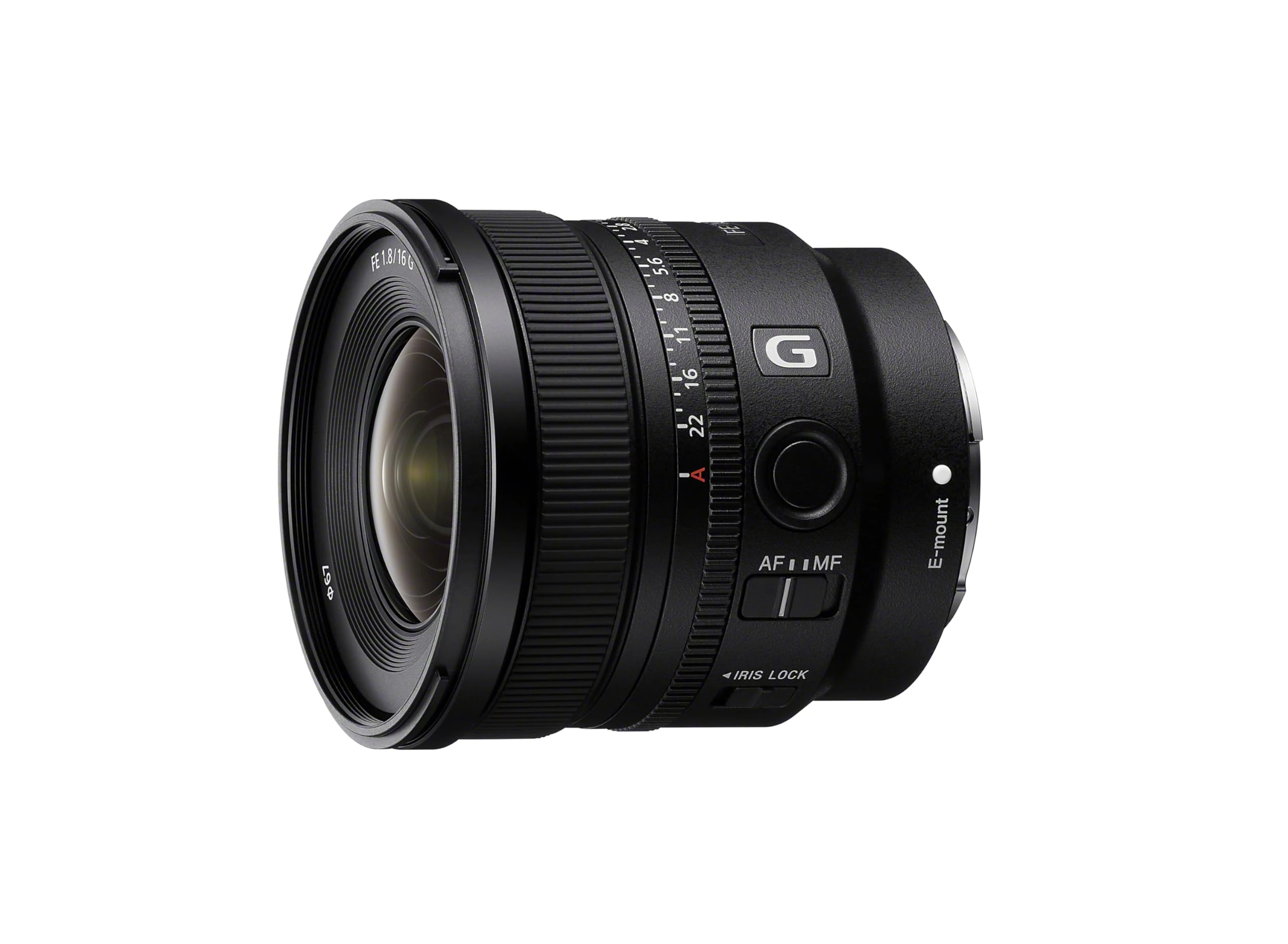 Sony 16mm f/1.8 G Series E-Mount Full-Frame Ultra-Wide Prime Lens – Ideal for Landscapes, Architecture, and Vlogging