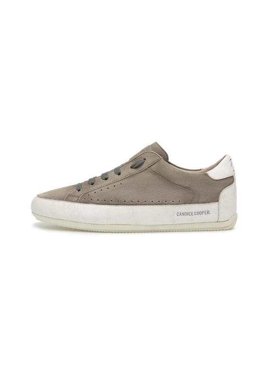 Candice Cooper Dafne F Dusty Calf/DISCOLOURED Suede Black/White-Dark Taupe, Women's Lace-Up Shoes, 6.5 UK, Black White Dark Taupe, 6.5 UK