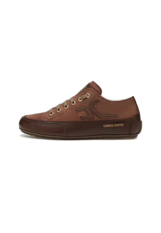 Candice Cooper Rock CC Tamponato Calf/Velvet Suede Dark Brown, Women's Lace-Up Shoes, EU 37 - UK 4, Dark Brown Brown, 5 UK