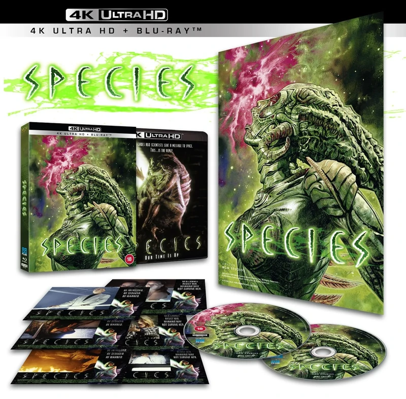 Species 4K UHD - Deluxe Collector's Edition DUAL FORMAT [Blu-ray] [Region A]