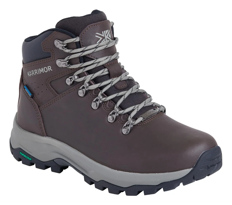 Karrimor Women's Mendip 4 CH weathertite waterproof leather walking boot Brown UK 8