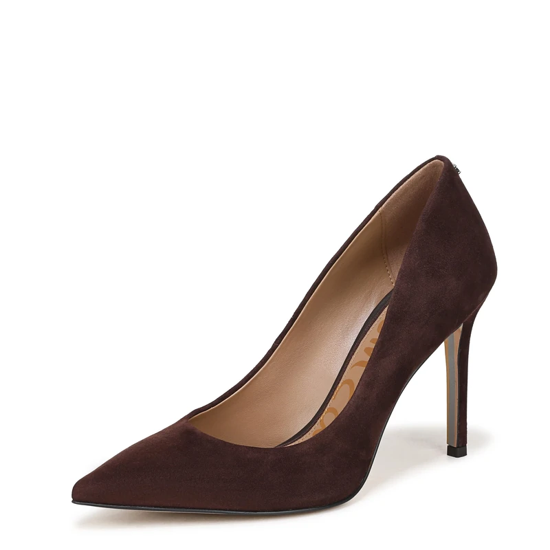 Sam Edelman Womens Hazel Heeled Dress Pumps Brown UK 8 Medium Fit