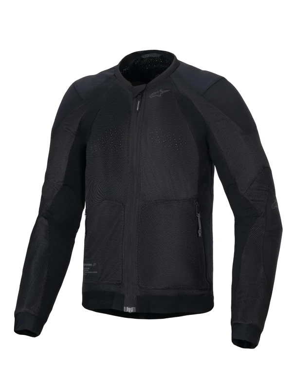Alpinestars Troop-Air Jacket, Black/Black, 4XL
