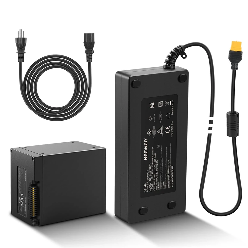 NEEWER Q6 Dummy Battery Kit with AC Adapter - NT-Q6