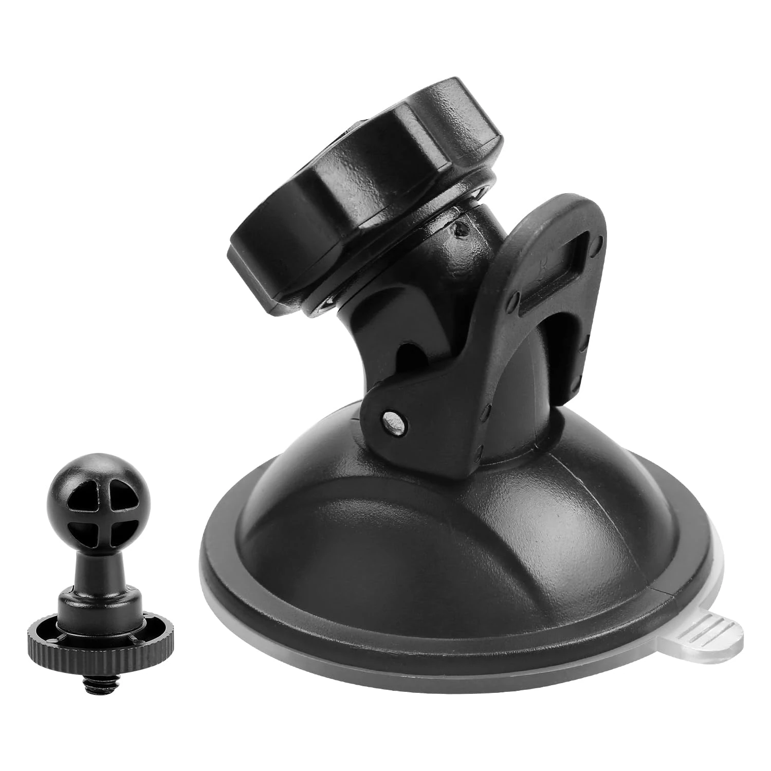 Bojueshaw Car Dash Cam Mount Bracket,Dash Cam Video Holder,Dash Cam Suction Mount with 360 Degree Angle Viewfor Driving DVR Camera Camcorder