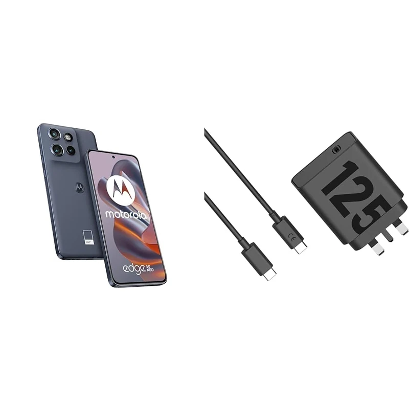 Motorola Edge 50 Neo Grey + 125W charger single port