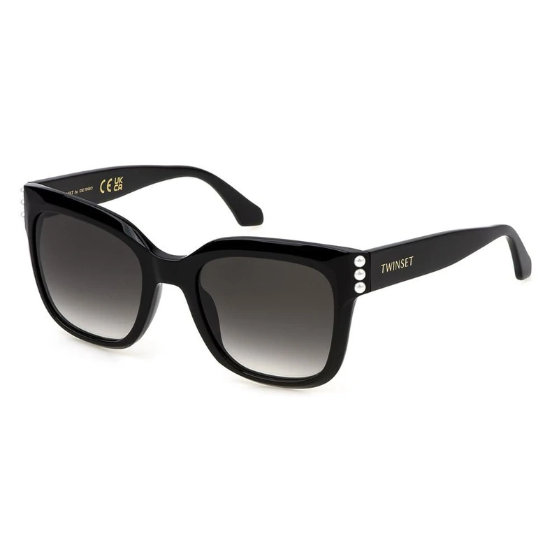 TWINSET SUNGLASSES MAT: Cellulose acetate_C: SHINY BLACK D: 140x21 / Female