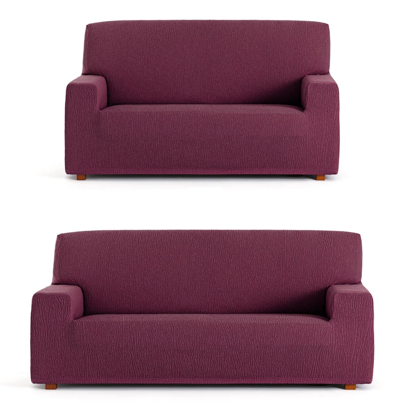 AlexandreHouse FUNDAS DE SOFA MOD/7 TROYA ELASTIC 3-2 PL - Image 1