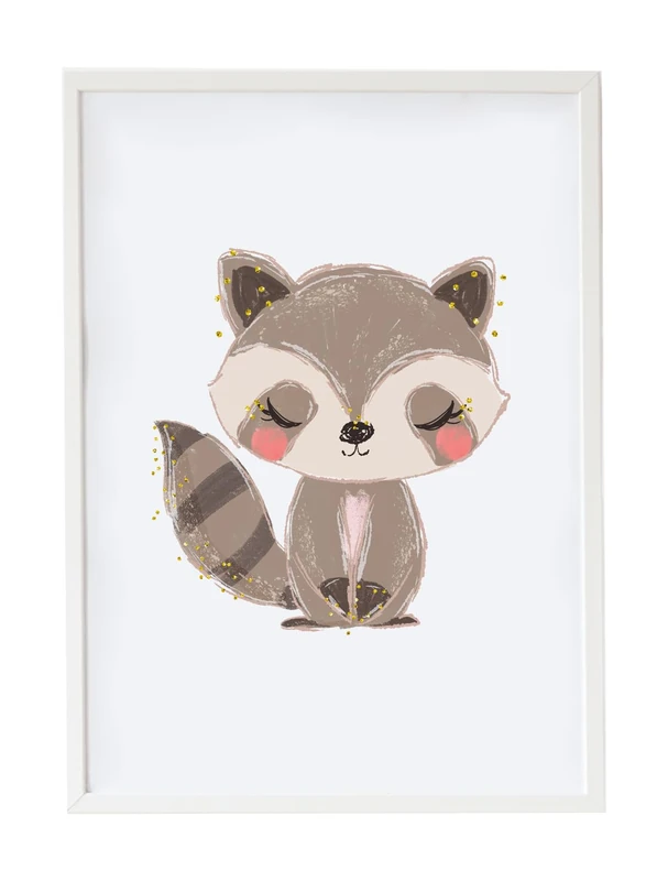 AlexandreHouse Cuadro Infant ardilla Grey - Image 1