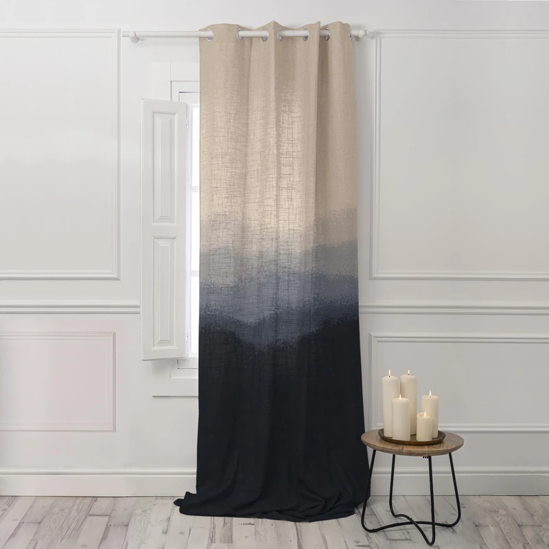 Nightfall Linen Curtain 140 x 280 cm - Image 1