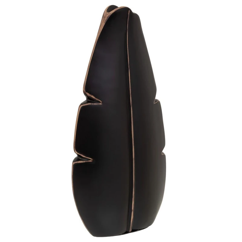 Jarron De Polyresin Brown - Image 1