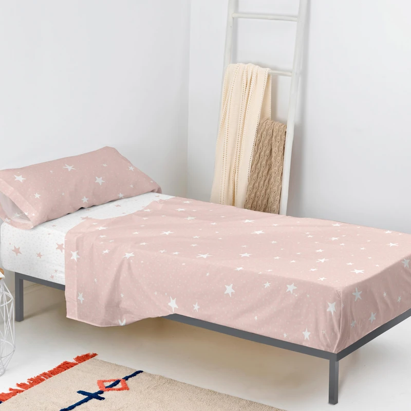 AlexandreHouse Little star Juego de sábanas 2 pieces 180x270 cm (Cama 105) Pink