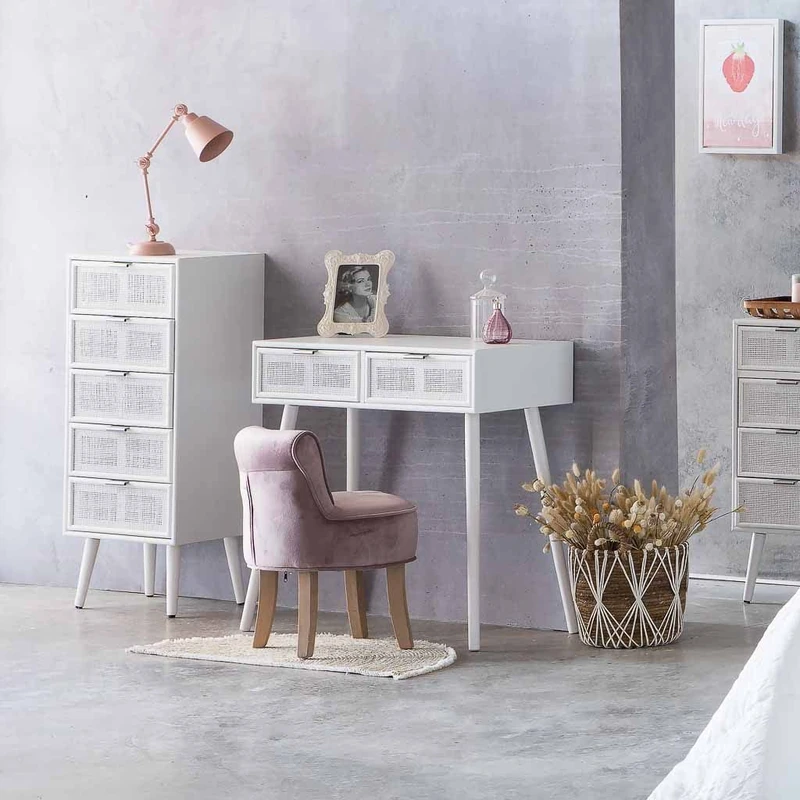 AlexandreHouse Banqueta De Madera Tapizada