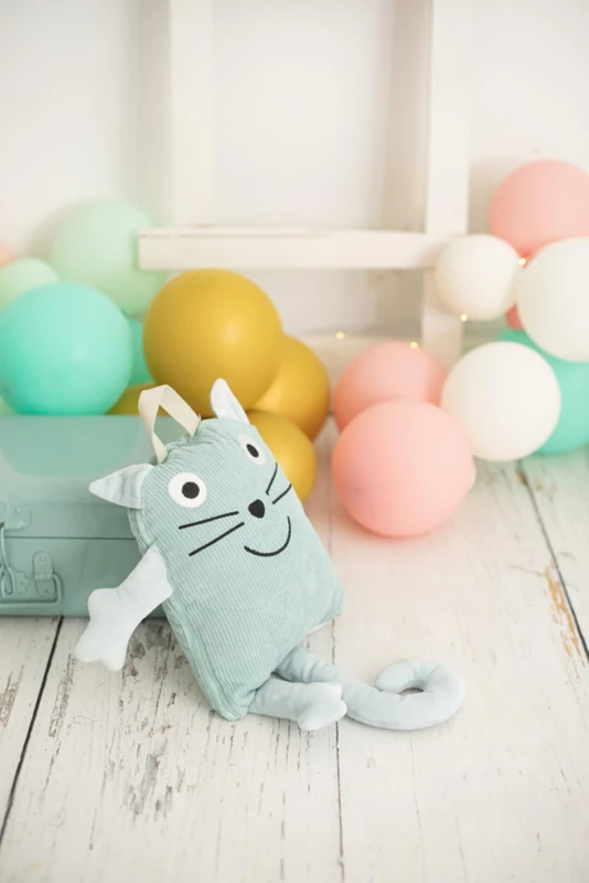AlexandreHouse Manta Baby Travel Gato Green - Image 1