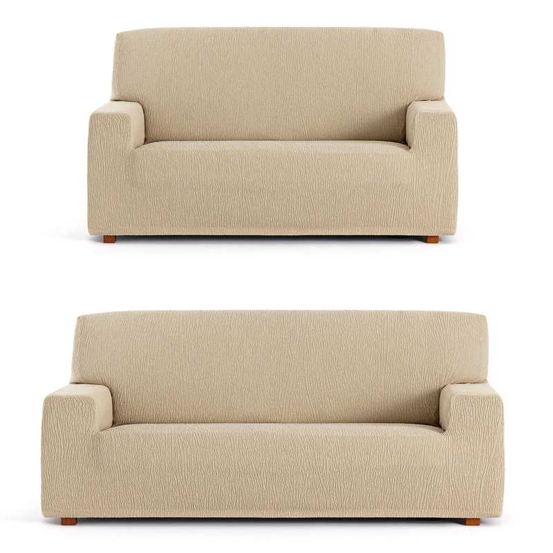 AlexandreHouse FUNDAS DE SOFA MOD/7 TROYA ELASTIC 3-2 PL - Image 1